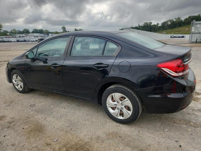 19XFB2F58FE073216 - 2015 HONDA CIVIC LX BLACK photo 2