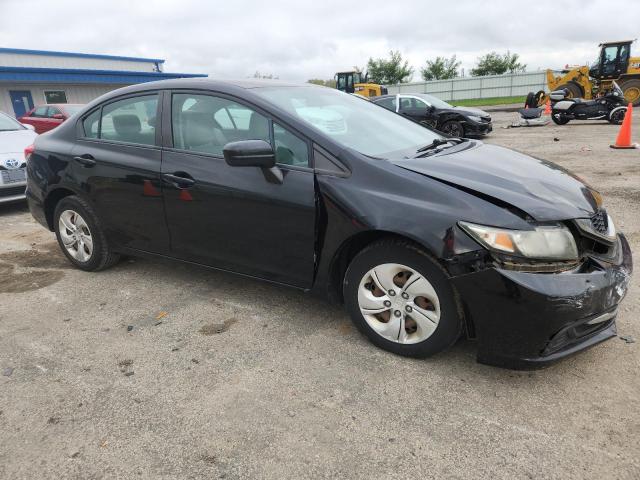 19XFB2F58FE073216 - 2015 HONDA CIVIC LX BLACK photo 4