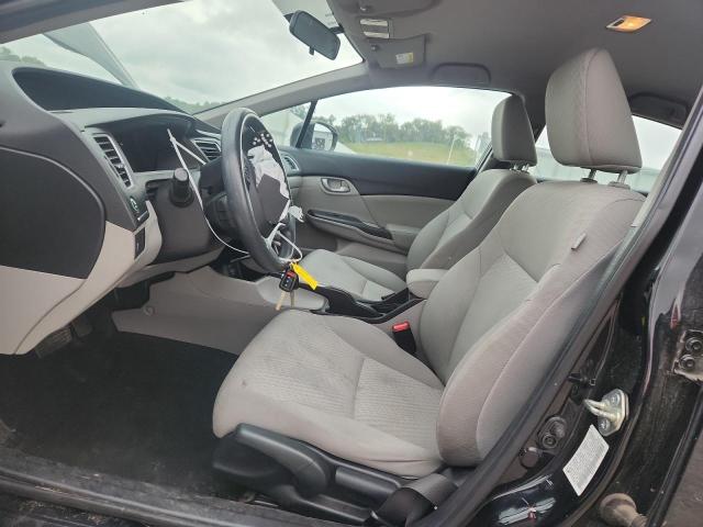 19XFB2F58FE073216 - 2015 HONDA CIVIC LX BLACK photo 7