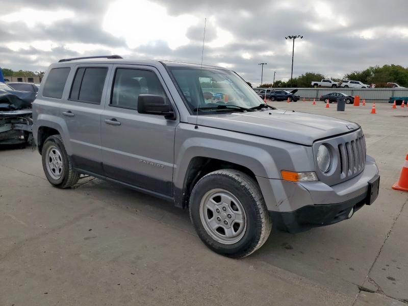 1C4NJPBA2ED843005 - 2014 JEEP PATRIOT SPORT 银色 照片 4