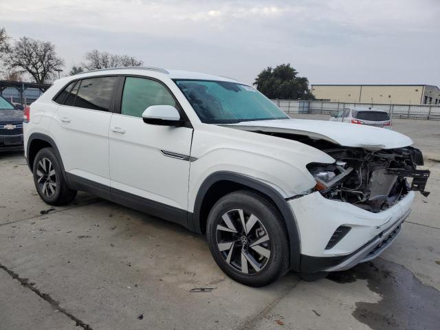 1V2LC2CA4MC228655 - 2021 VOLKSWAGEN ATLAS CROS SE WHITE photo 4