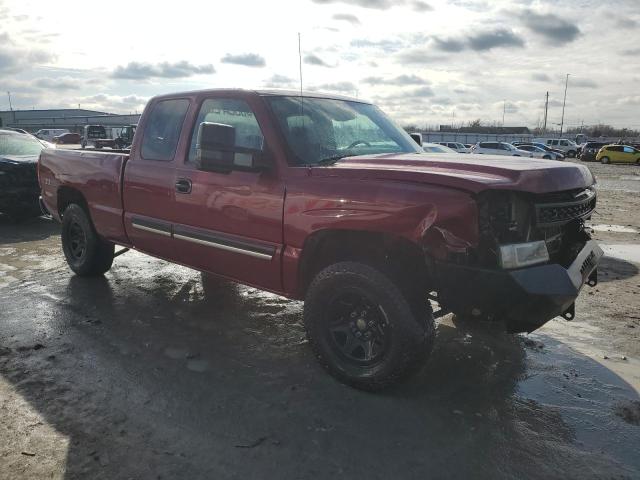 1GCEK19Z27Z148776 - 2007 CHEVROLET SILVERADO K1500 CLASSIC MAROON photo 4