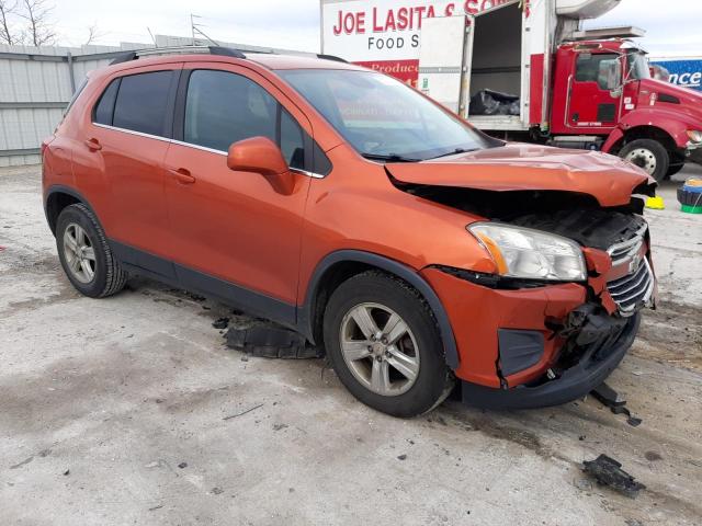 KL7CJLSB9GB629570 - 2016 CHEVROLET TRAX 1LT ORANGE photo 4