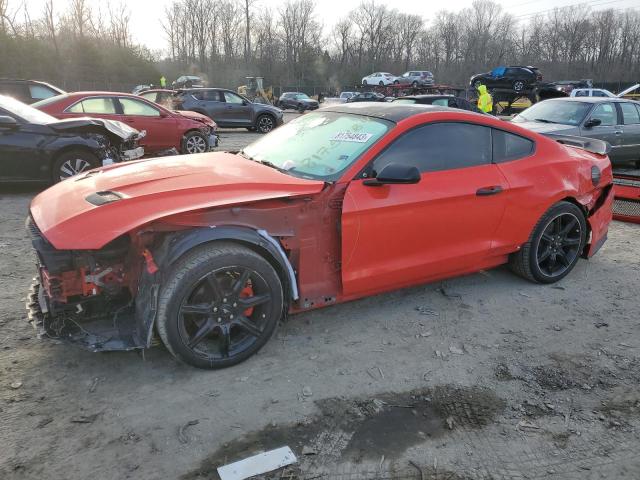 1FA6P8TH7K5174245 - 2019 FORD MUSTANG RED photo 1