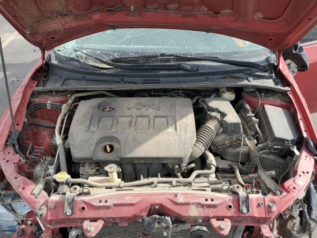 2T1BURHE6FC430020 - 2015 TOYOTA COROLLA L 红色 照片 11