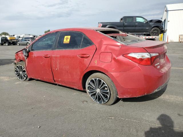 2T1BURHE6FC430020 - 2015 TOYOTA COROLLA L 红色 照片 2