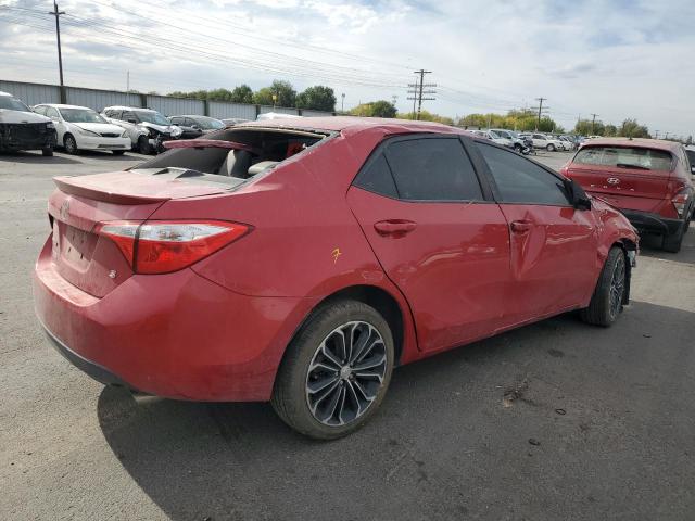 2T1BURHE6FC430020 - 2015 TOYOTA COROLLA L 红色 照片 3