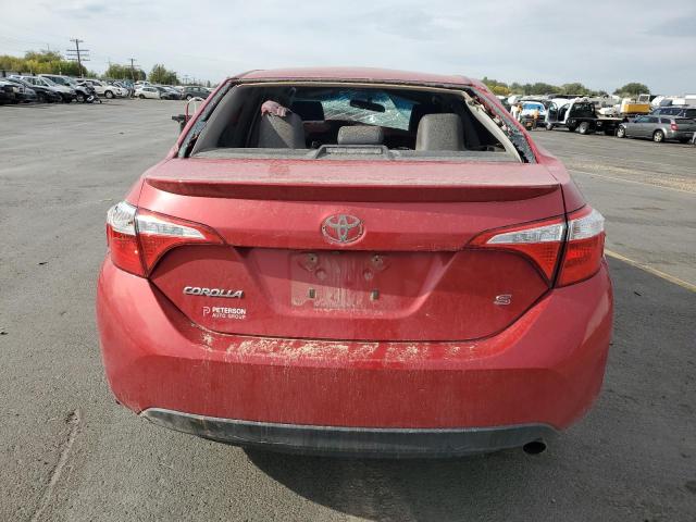 2T1BURHE6FC430020 - 2015 TOYOTA COROLLA L 红色 照片 6