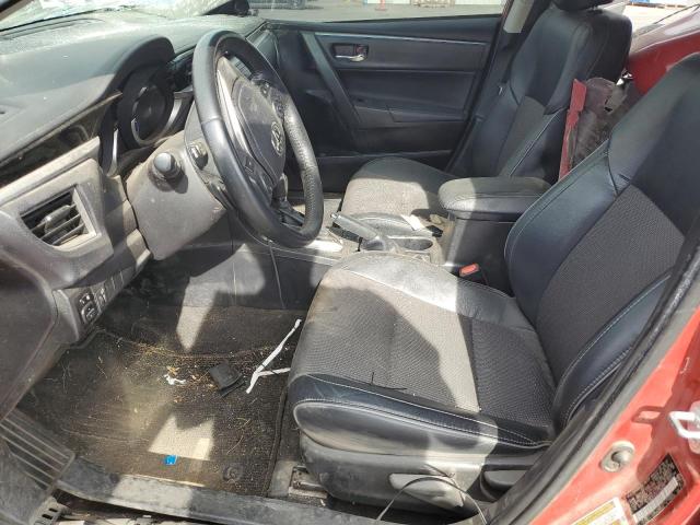 2T1BURHE6FC430020 - 2015 TOYOTA COROLLA L 红色 照片 7