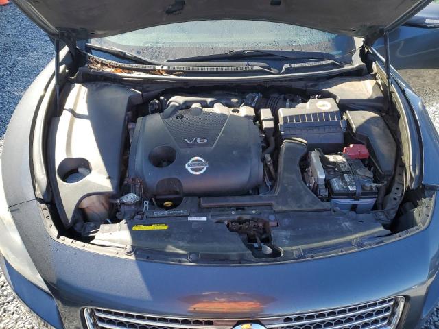 1N4AA5AP2AC828115 - 2010 NISSAN MAXIMA S CHARCOAL photo 11