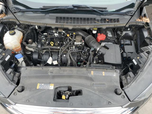 2FMPK4J96KBB47689 - 2019 FORD EDGE SEL Gris foto 12
