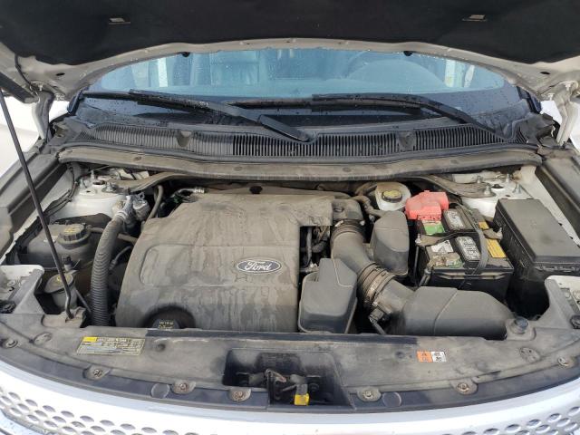 1FMHK8D89CGA70504 - 2012 FORD EXPLORER XLT Ақ фото 12