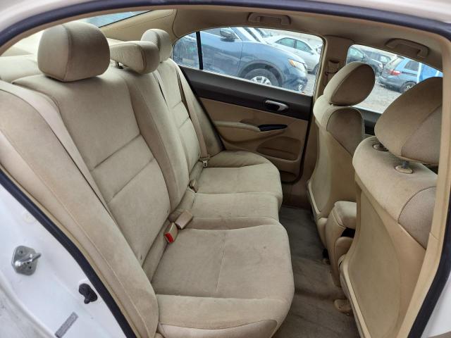 2HGFA16578H514498 - 2008 HONDA CIVIC LX WHITE photo 10