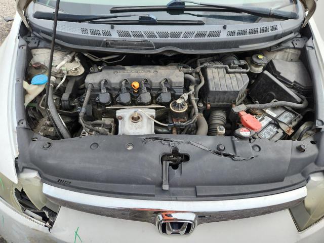 2HGFA16578H514498 - 2008 HONDA CIVIC LX WHITE photo 11