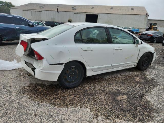 2HGFA16578H514498 - 2008 HONDA CIVIC LX WHITE photo 3