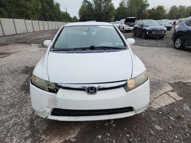 2HGFA16578H514498 - 2008 HONDA CIVIC LX WHITE photo 5
