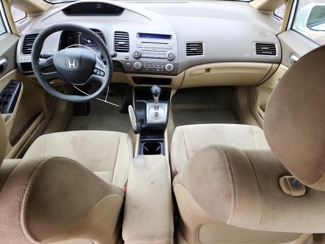 2HGFA16578H514498 - 2008 HONDA CIVIC LX WHITE photo 8