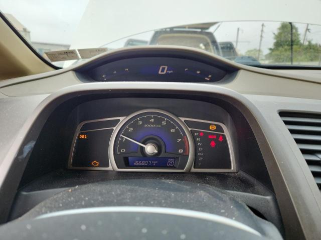 2HGFA16578H514498 - 2008 HONDA CIVIC LX WHITE photo 9