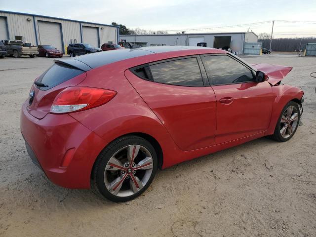 KMHTC6AD4GU264670 - 2016 HYUNDAI VELOSTER RED photo 3