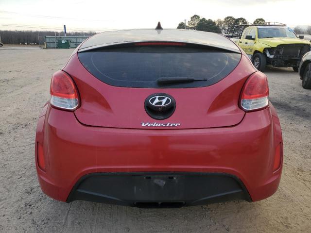 KMHTC6AD4GU264670 - 2016 HYUNDAI VELOSTER RED photo 6