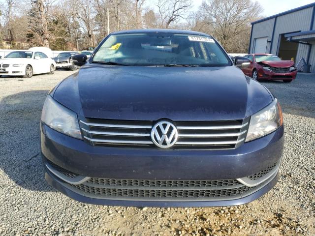 1VWBT7A34EC093285 - 2014 VOLKSWAGEN PASSAT SE BLUE photo 5