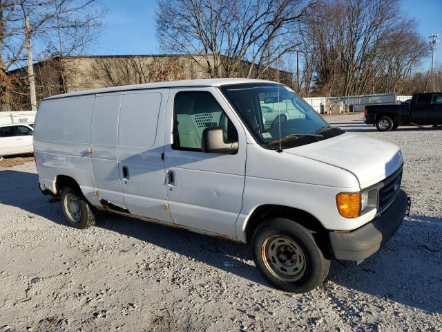 1FTRE14W25HA57841 - 2005 FORD ECONOLINE E150 VAN WHITE photo 4