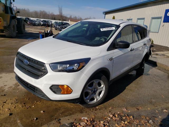 1FMCU0F73JUB95362 - 2018 FORD ESCAPE S WHITE photo 1