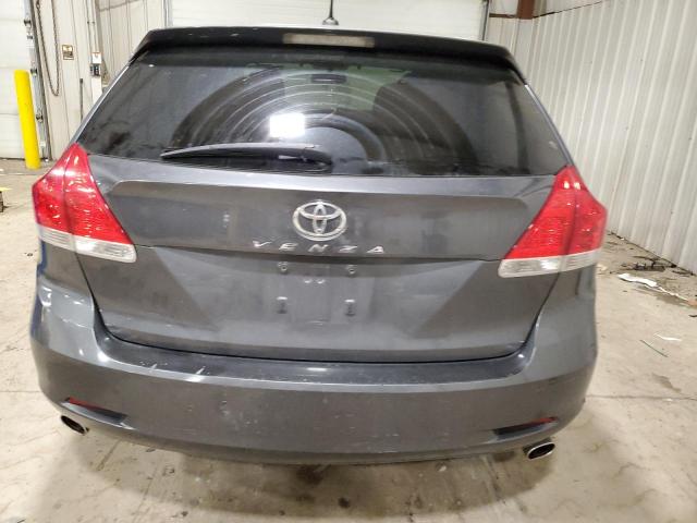 4T3ZK3BB1BU042208 - 2011 TOYOTA VENZA GRAY photo 6