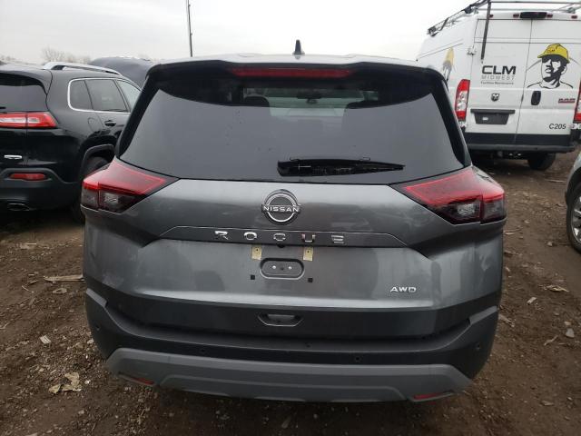 5N1BT3AB2PC784591 - 2023 NISSAN ROGUE S GRAY photo 6