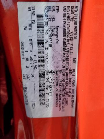 1FADP3F23DL236479 - 2013 FORD FOCUS SE Կարմիր լուսանկար 13