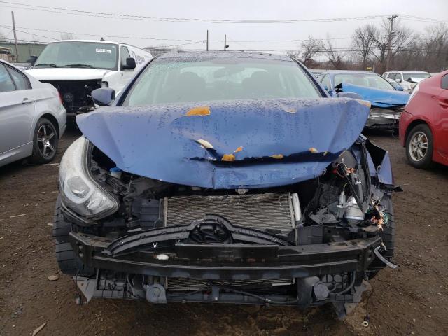 5NPDH4AE5FH556277 - 2015 HYUNDAI ELANTRA SE BLUE photo 5