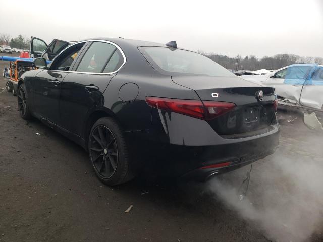 ZARFAEDN9J7572936 - 2018 ALFA ROMEO GIULIA Q4 შავი ფოტო 2