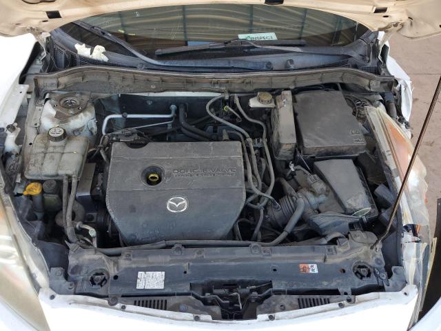 JM1BL1VG1B1452287 - 2011 MAZDA 3 I WHITE photo 11