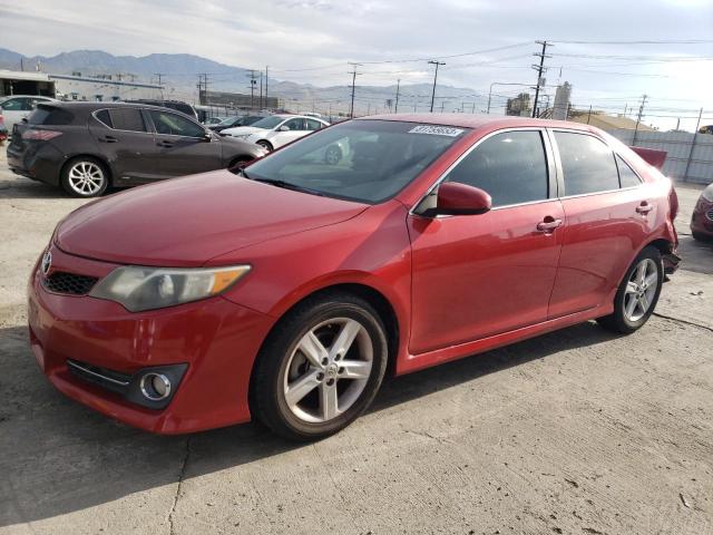 4T1BF1FK5CU508897 - 2012 TOYOTA CAMRY BASE RED photo 1