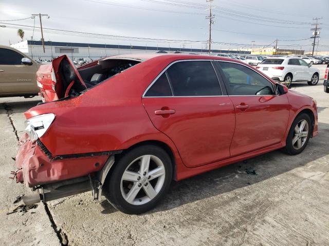 4T1BF1FK5CU508897 - 2012 TOYOTA CAMRY BASE RED photo 3