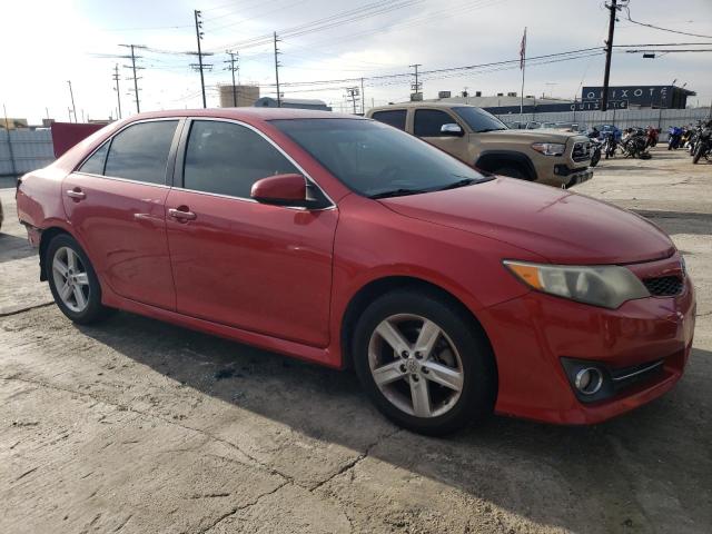 4T1BF1FK5CU508897 - 2012 TOYOTA CAMRY BASE RED photo 4