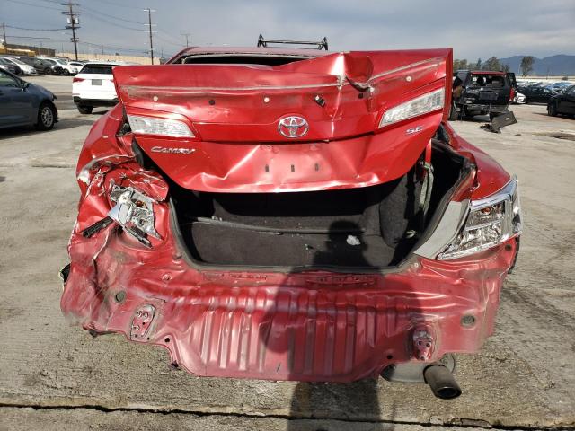 4T1BF1FK5CU508897 - 2012 TOYOTA CAMRY BASE RED photo 6