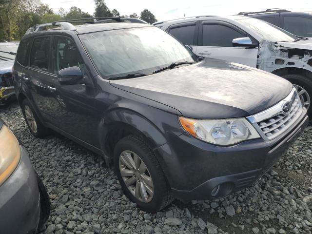 JF2SHAHCXDH442363 - 2013 SUBARU FORESTER TOURING Grafitowy zdjęcie 4