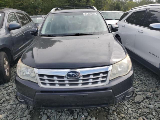 JF2SHAHCXDH442363 - 2013 SUBARU FORESTER TOURING Grafitowy zdjęcie 5