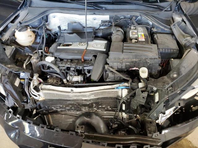 WVGBV7AX4CW539183 - 2012 VOLKSWAGEN TIGUAN S შავი ფოტო 11