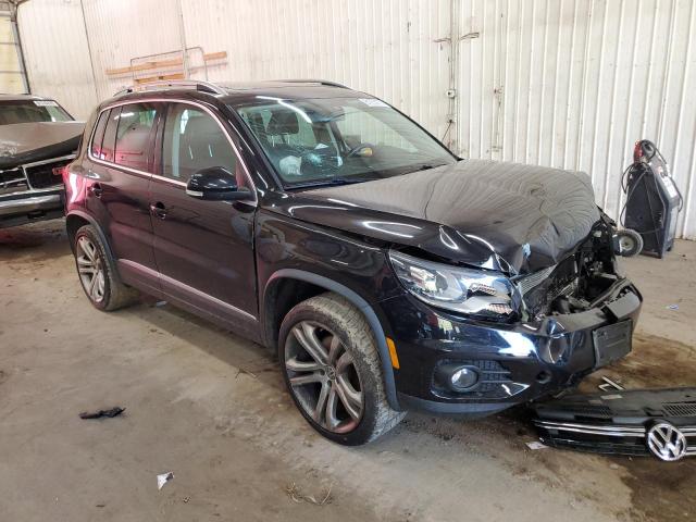 WVGBV7AX4CW539183 - 2012 VOLKSWAGEN TIGUAN S შავი ფოტო 4