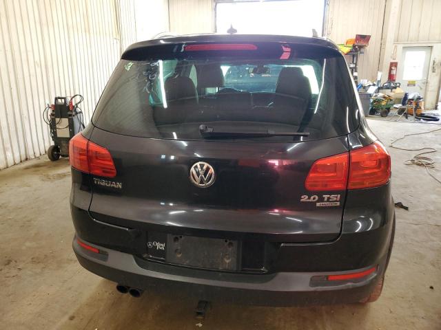 WVGBV7AX4CW539183 - 2012 VOLKSWAGEN TIGUAN S შავი ფოტო 6