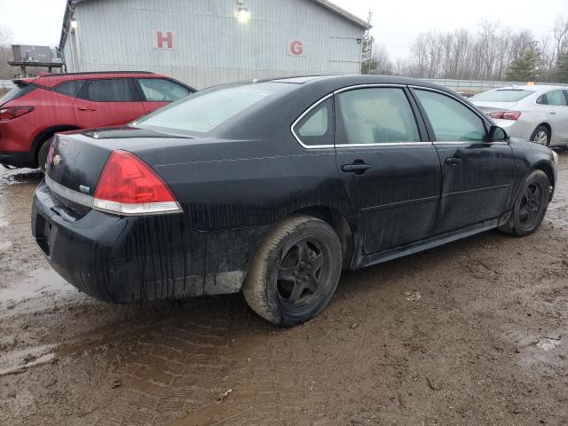 2G1WF5EK7B1112942 - 2011 CHEVROLET IMPALA LS BLACK photo 3