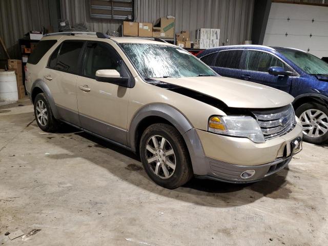 1FMDK02W58GA24239 - 2008 FORD TAURUS X SEL TAN photo 4