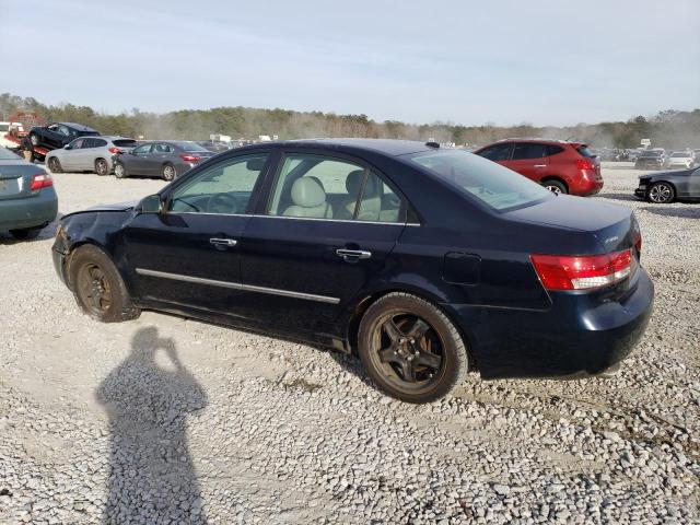 5NPEU46F58H359968 - 2008 HYUNDAI SONATA SE BLUE photo 2