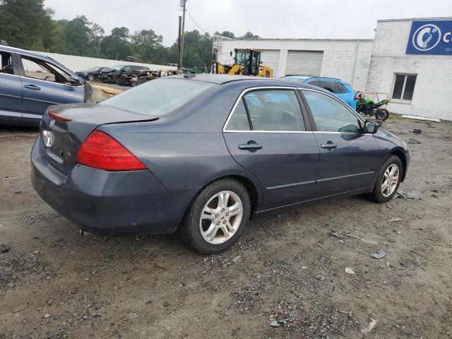 1HGCM56886A087212 - 2006 HONDA ACCORD EX ლურჯი ფოტო 3