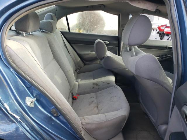 19XFA16539E052310 - 2009 HONDA CIVIC LX BLUE photo 10