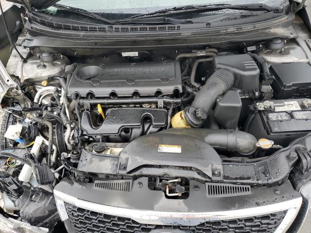 KNAFU4A26B5457145 - 2011 KIA FORTE EX رمادي صورة 11