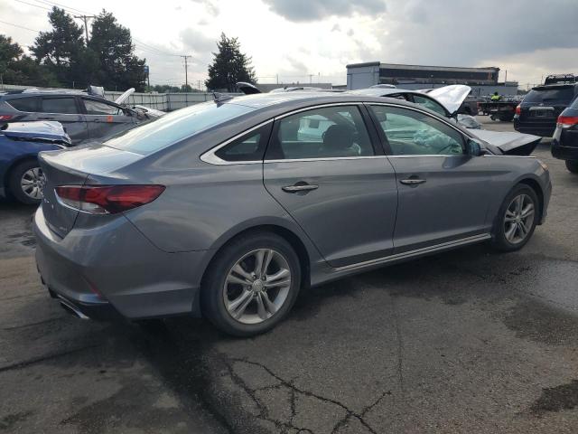 5NPE34AF7JH675534 - 2018 HYUNDAI SONATA SPORT ნაცრისფერი ფოტო 3