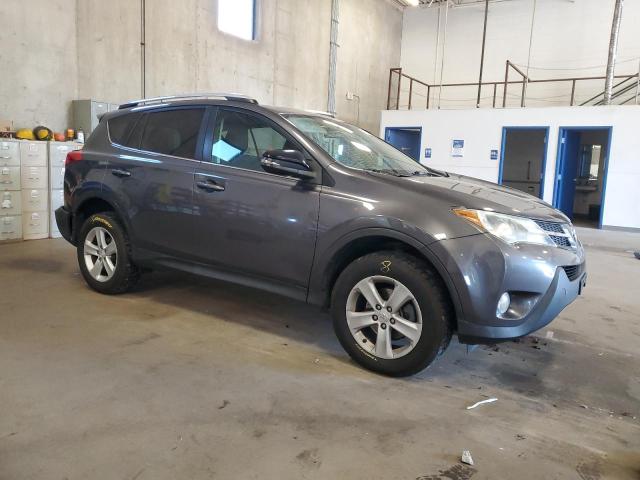2T3RFREV7DW090425 - 2013 TOYOTA RAV4 XLE 灰色 照片 4